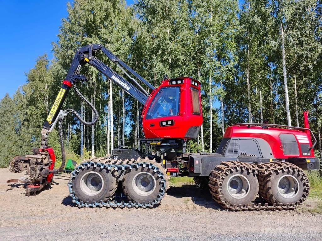 Komatsu 931 XC Abbattitrici, Disboscatrici