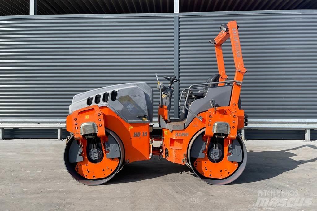Hamm HD 14 VV Rulli a doppio tamburo