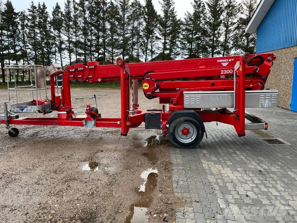 Omme 2300EXBD Piattaforme aeree su rimorchio