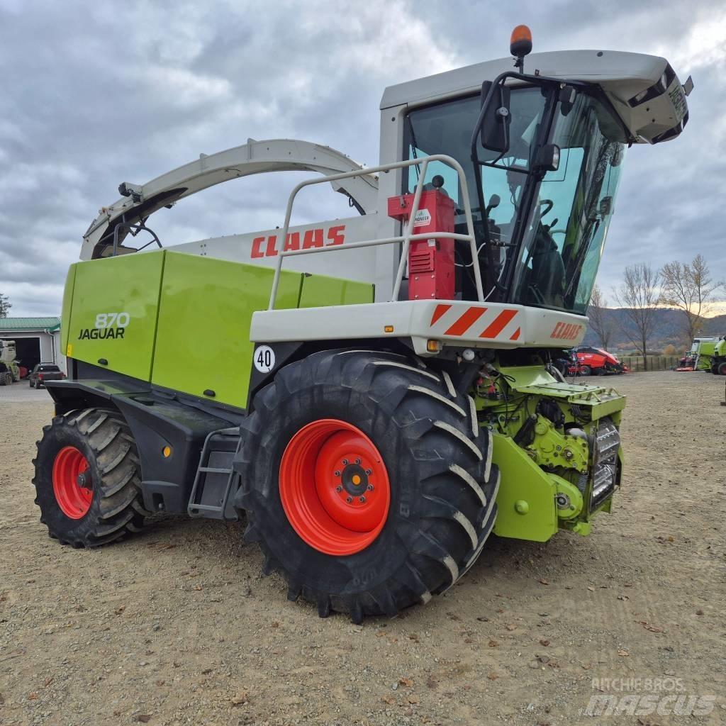 CLAAS Jaguar 870 Trince semoventi
