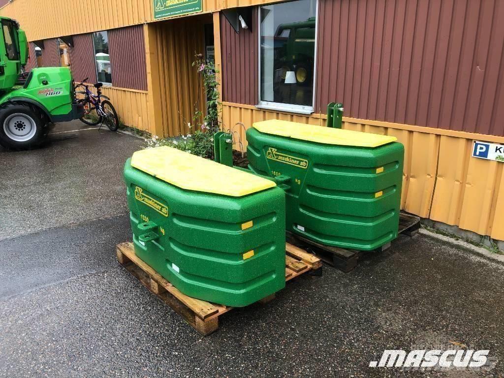  Frontvikter 800 KG Zavorre anteriori