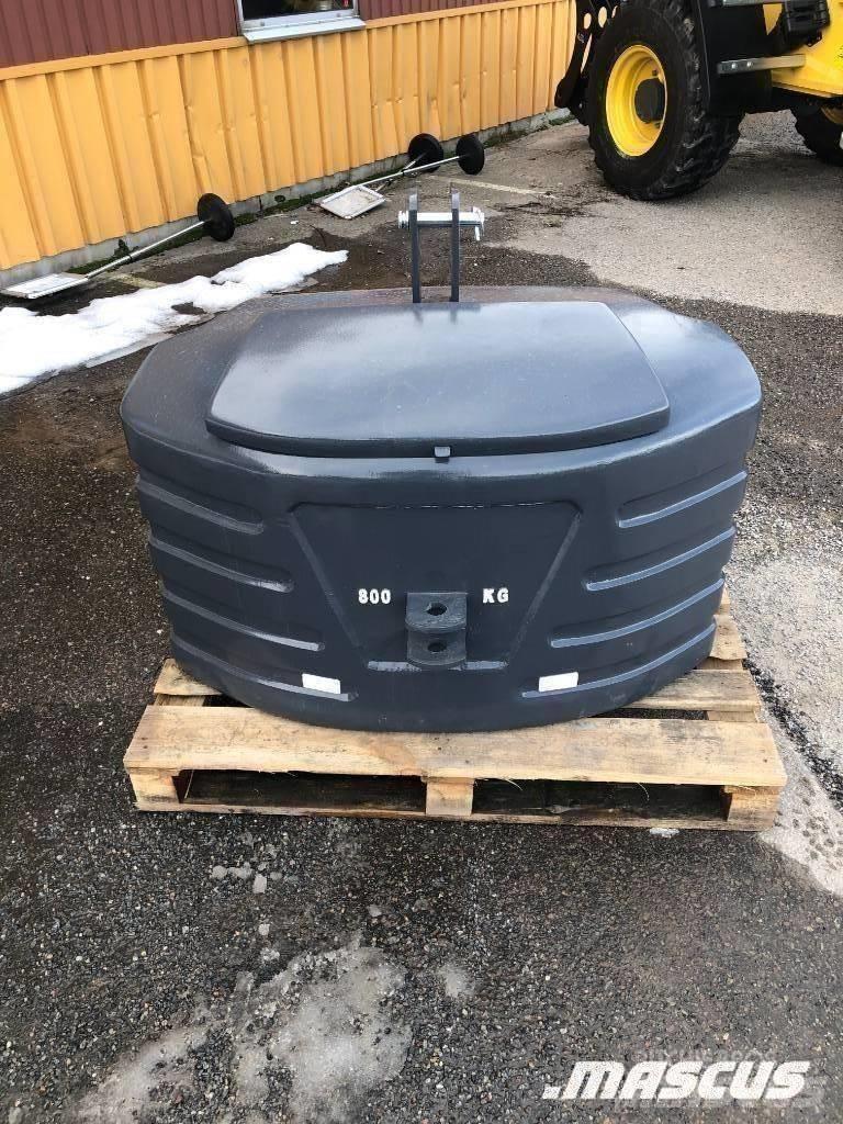  Frontvikter 800 KG Zavorre anteriori