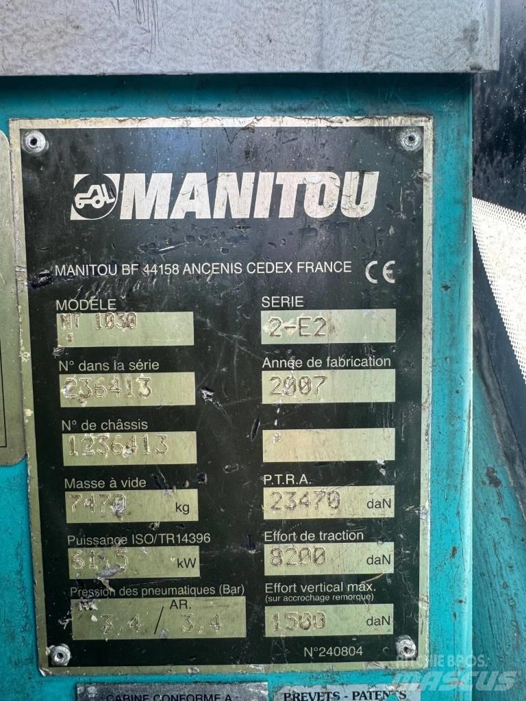 Manitou MT 1030 S Sollevatori telescopici
