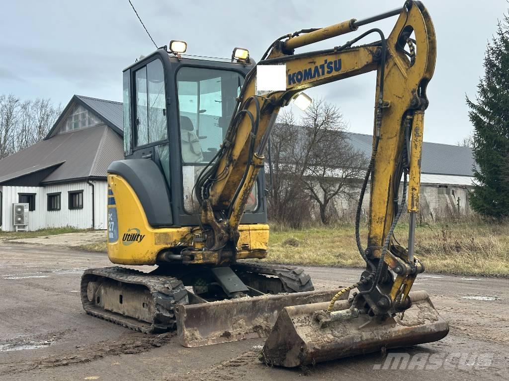 Komatsu PC 27 MR-2 Miniescavatori