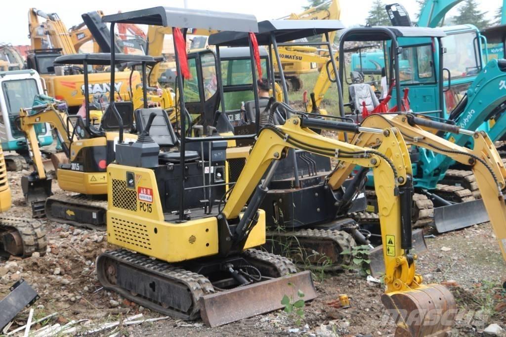 Komatsu pc 15 Miniescavatori