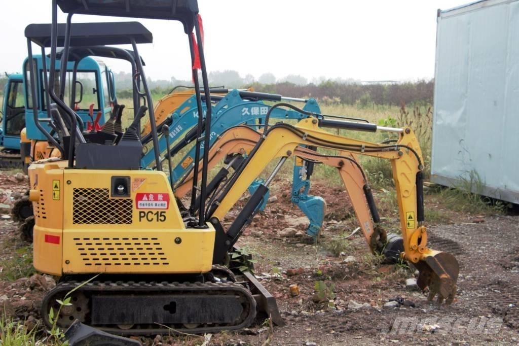 Komatsu pc 15 Miniescavatori