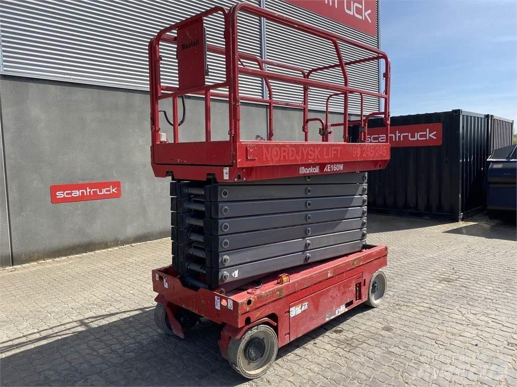 Mantall XE160W Piattaforme a pantografo