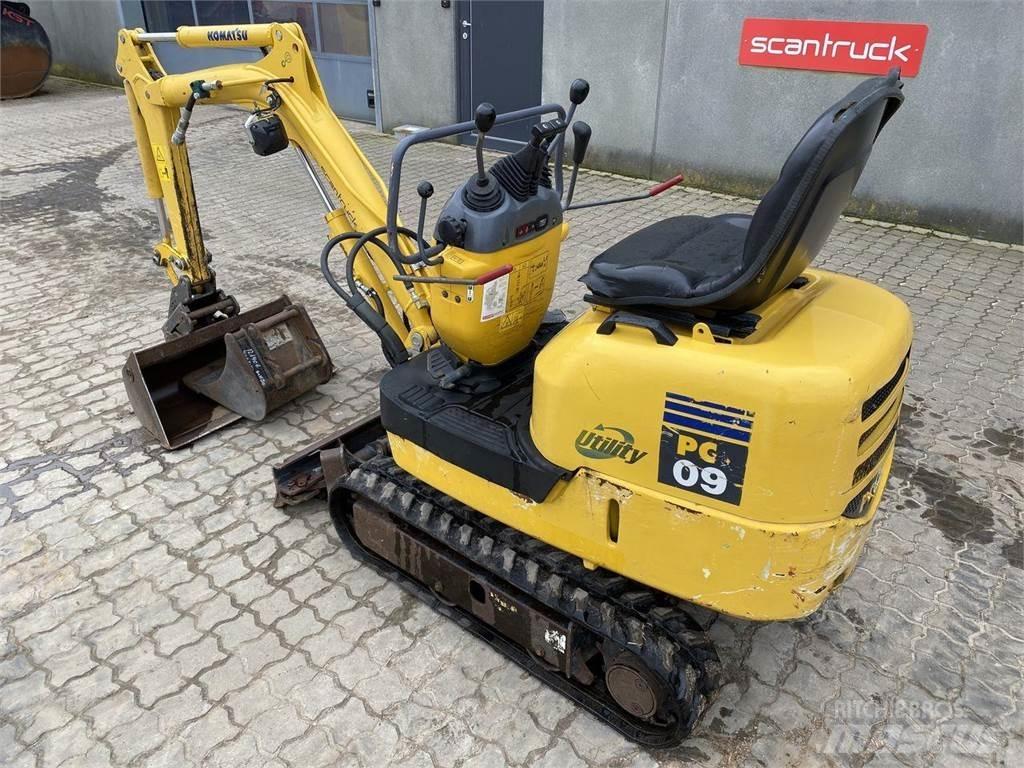 Komatsu PC09-1 Escavatori gommati