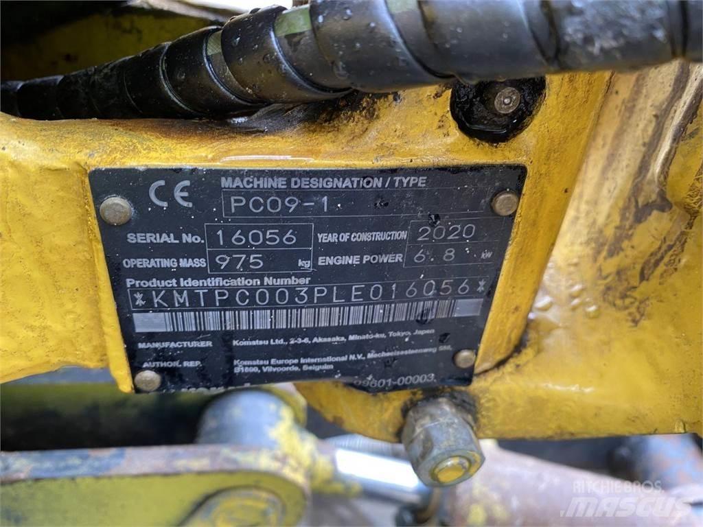 Komatsu PC09-1 Escavatori gommati