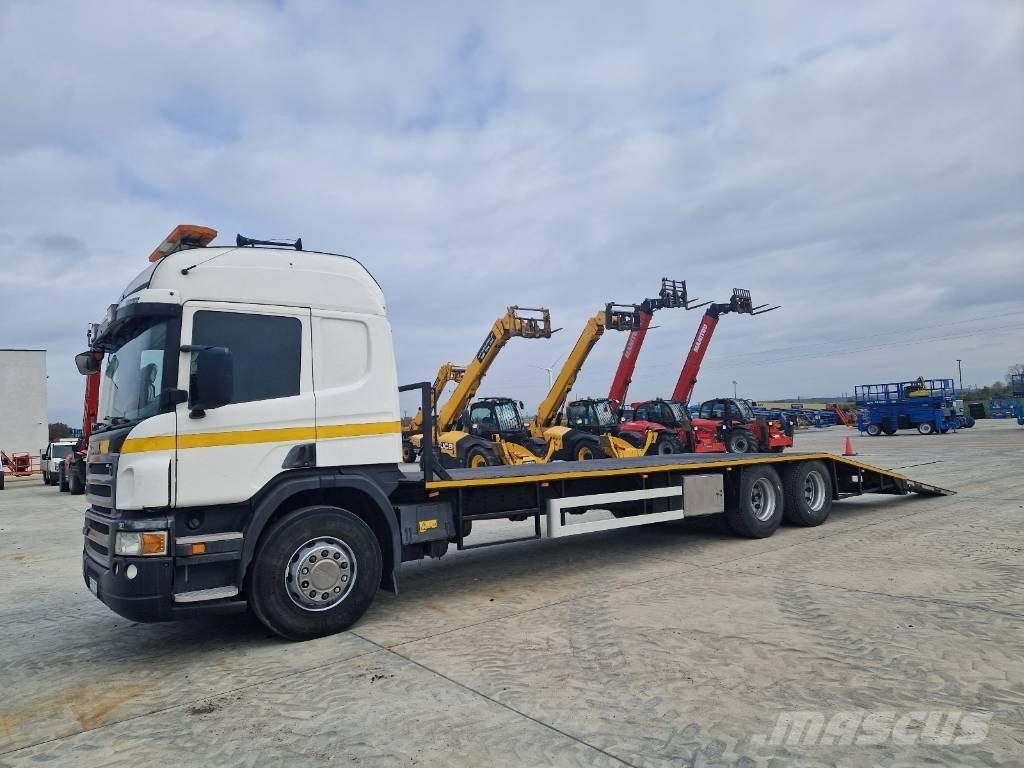 Scania P 400 Autocarro pianale / argano