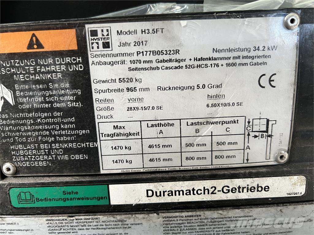 Hyster H3.5 FT/ 23R Carrelli elevatori diesel