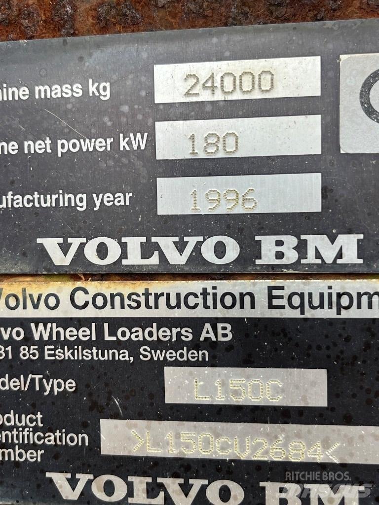 Volvo L 150 C Pale gommate