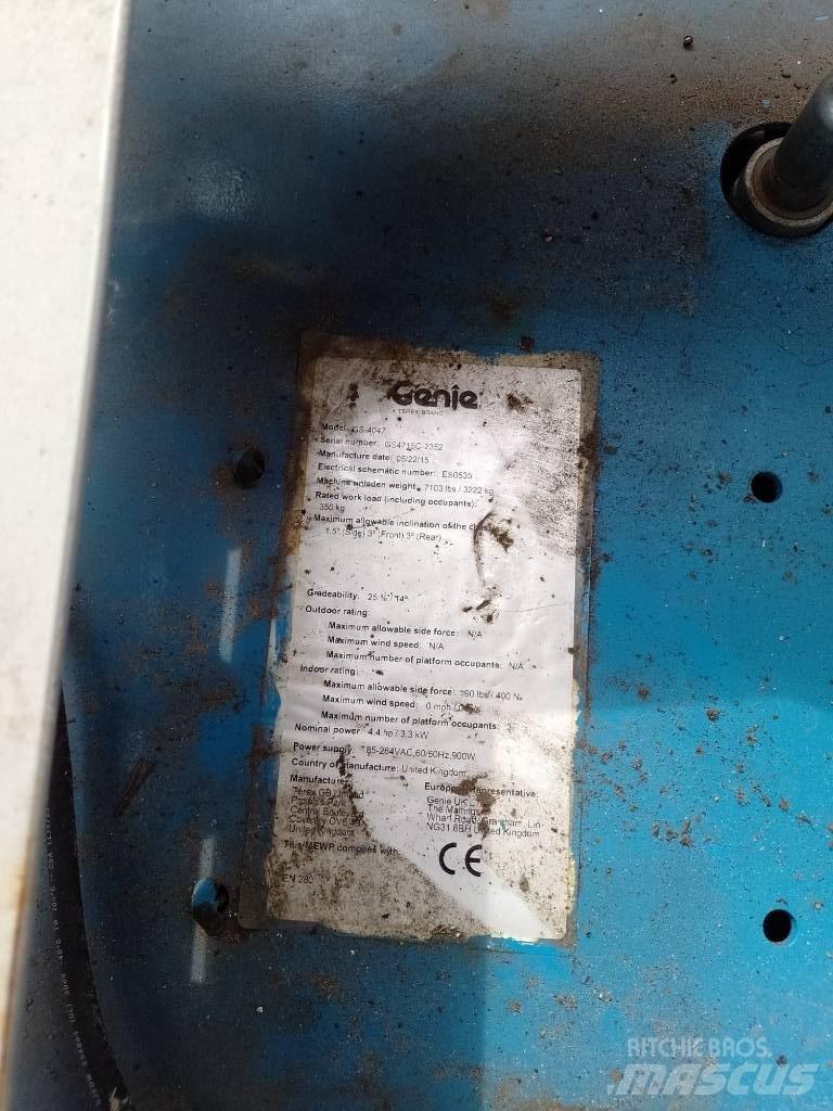 Genie GS 4047 Piattaforme a pantografo