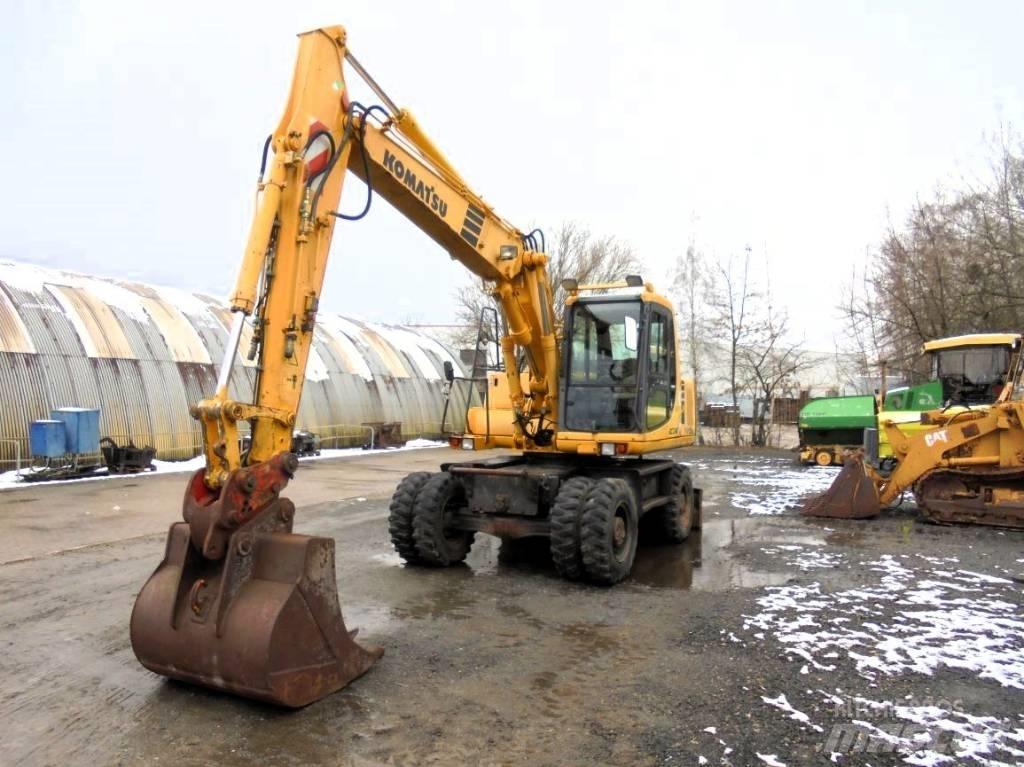 Komatsu PW 130ES-6K Escavatori gommati