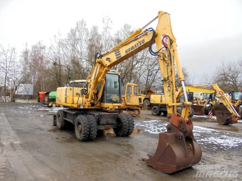Komatsu PW 130ES-6K Escavatori gommati