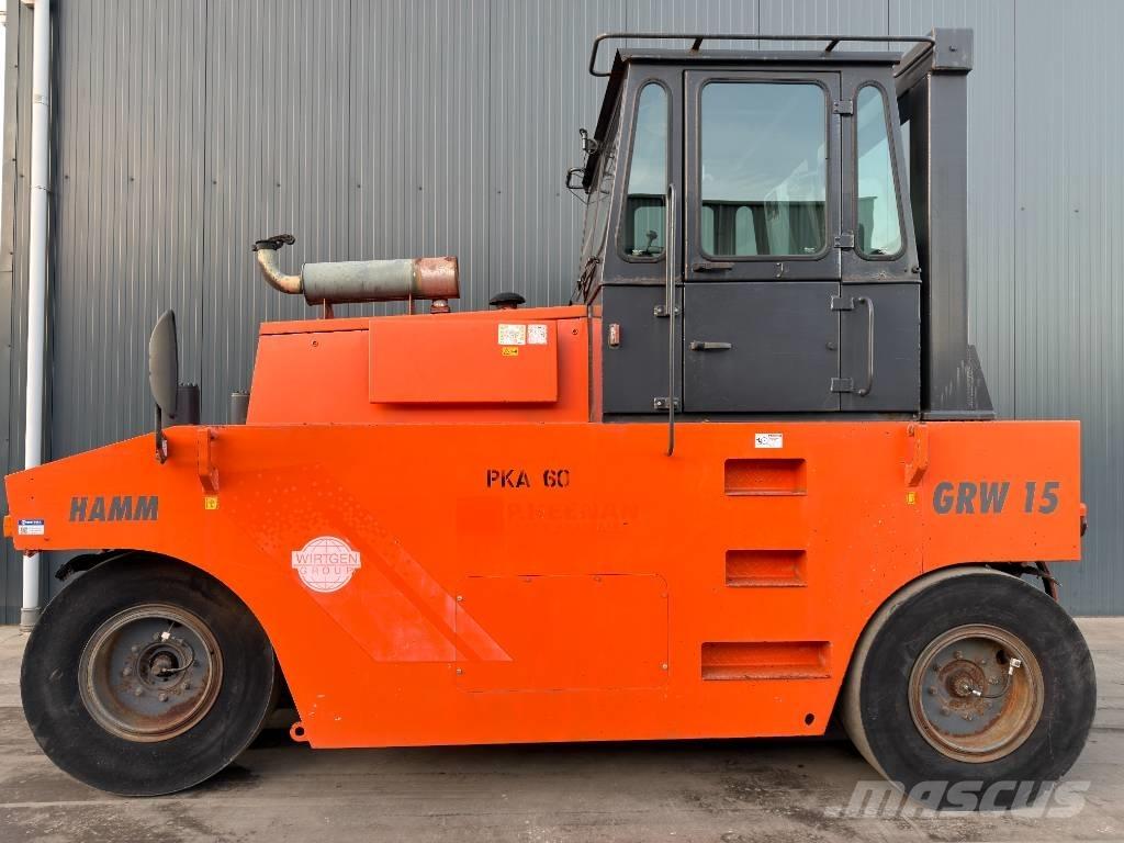 Hamm GRW15 Rulli gommati
