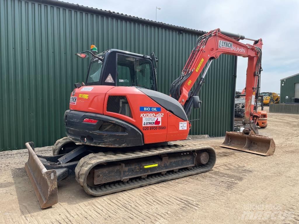 Kubota KX 080 Escavatori medi 7t - 12t