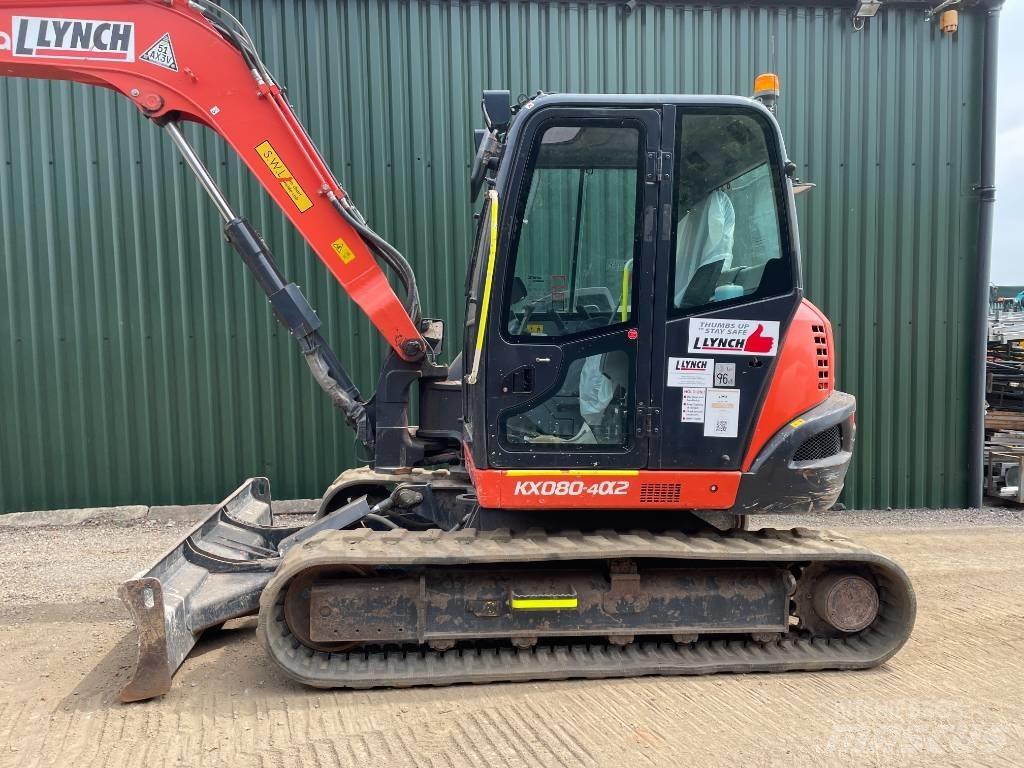 Kubota KX 080 Escavatori medi 7t - 12t