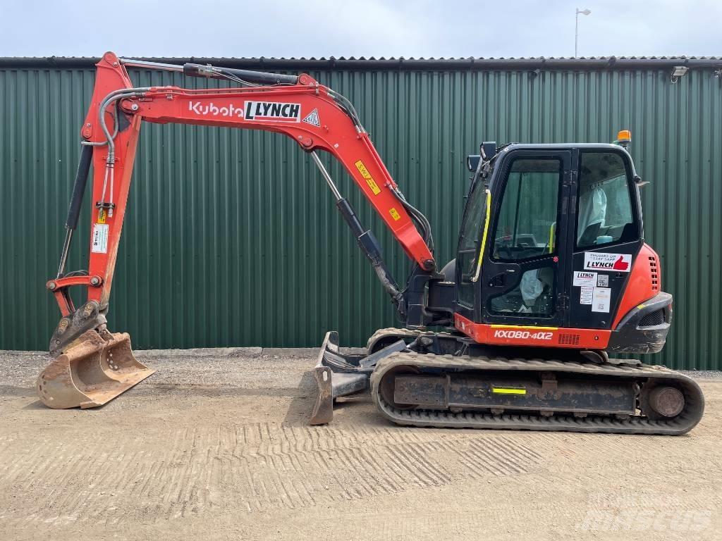 Kubota KX 080 Escavatori medi 7t - 12t