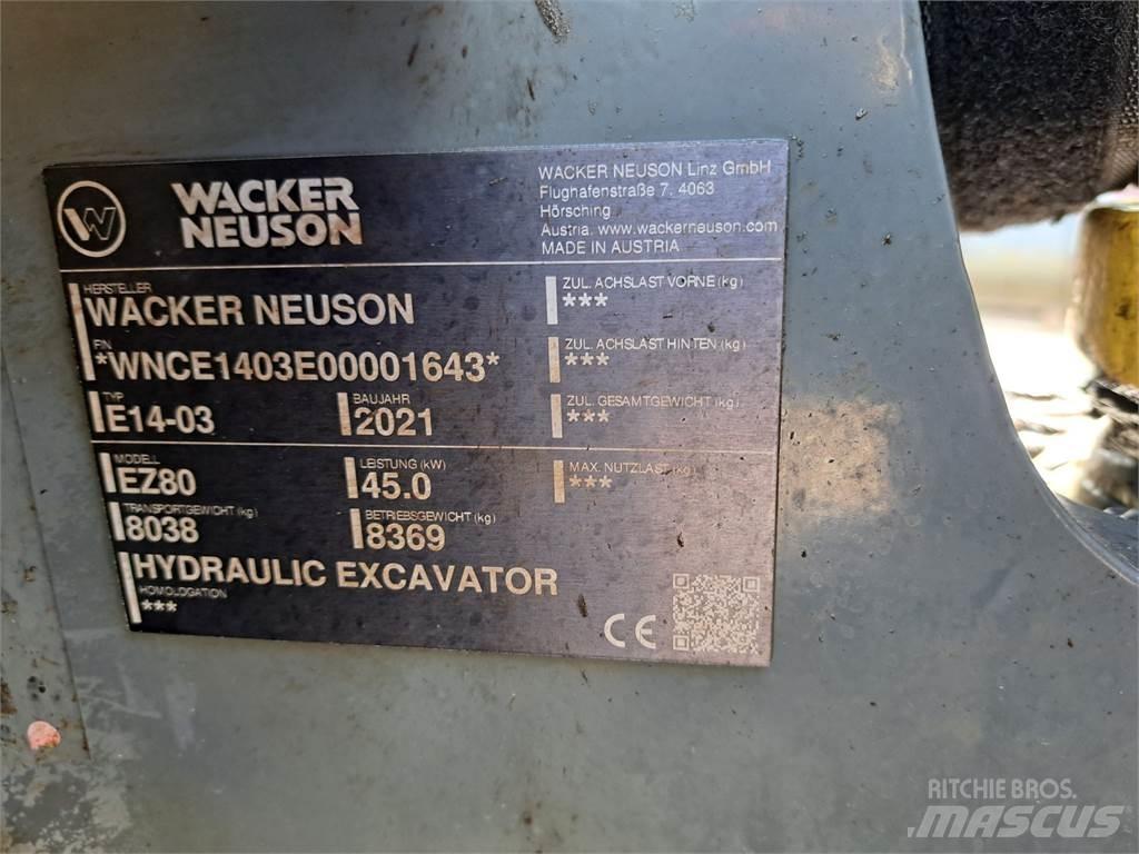 Wacker Neuson EZ80 Escavatori cingolati