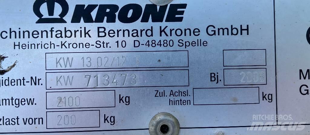 Krone KW 13.02/12 T Ranghinatori