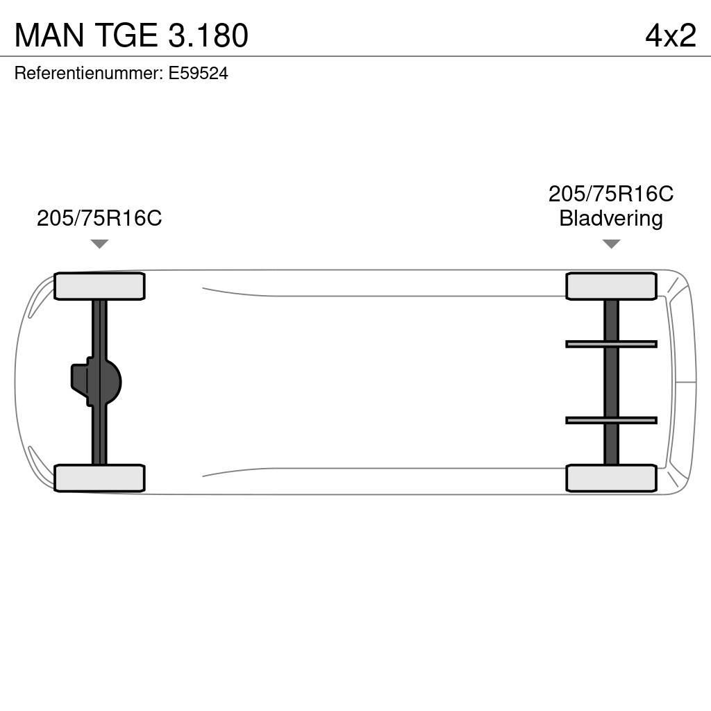 MAN TGE 3.180 Furgoni altro