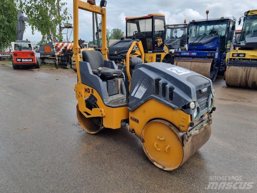 Hamm HD8 CW Rulli a doppio tamburo