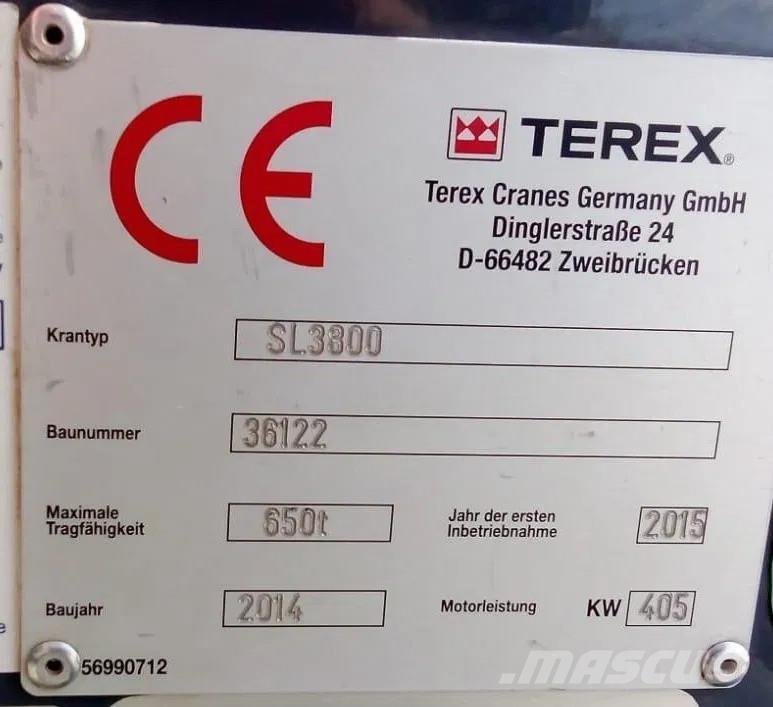 Terex SL 3800 Gru cingolate