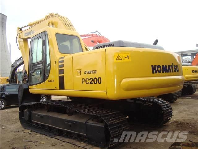 Komatsu PC 200 Escavatori cingolati