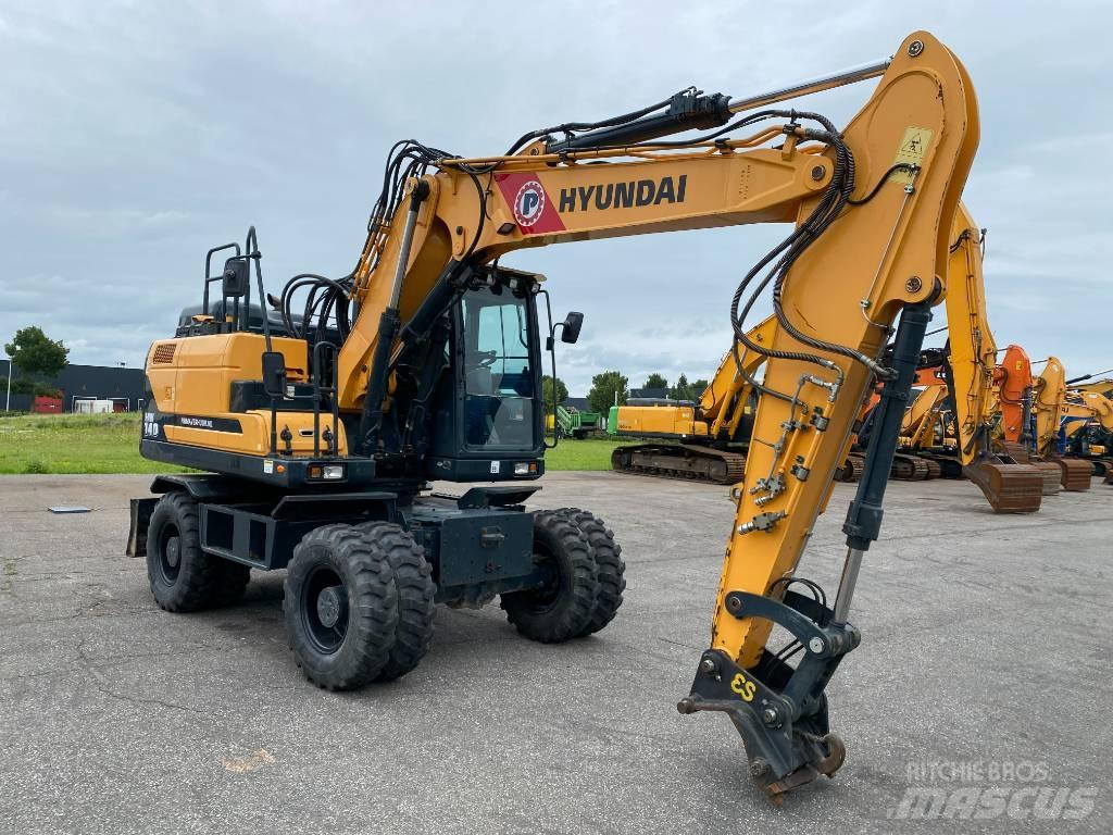 Hyundai HW140 Escavatori gommati
