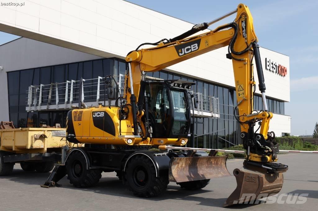JCB JS 145 W Escavatori gommati