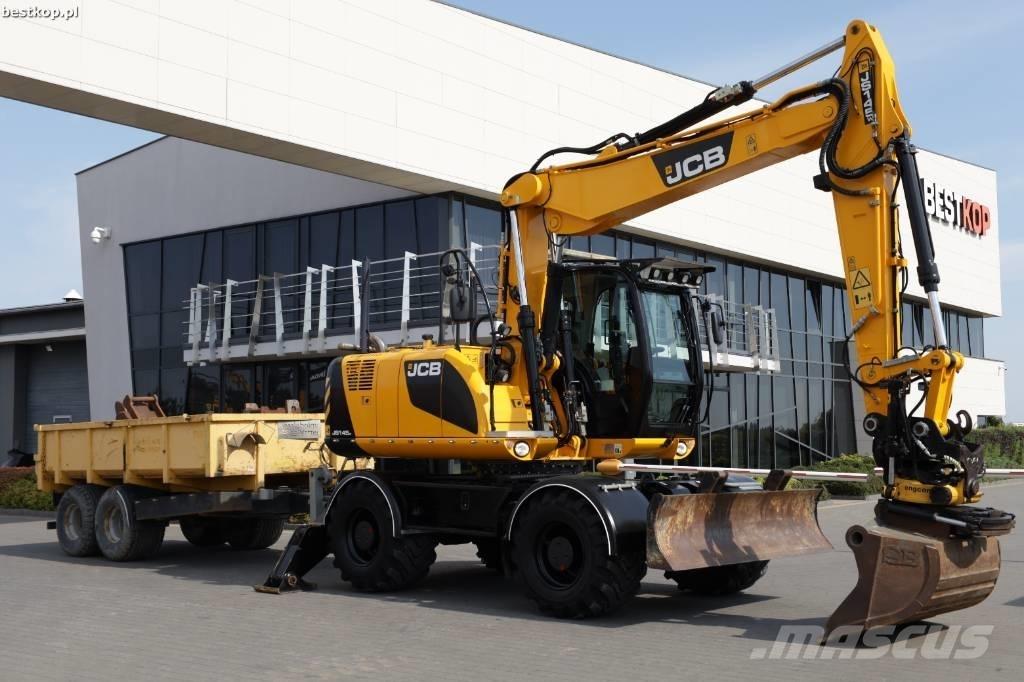 JCB JS 145 W Escavatori gommati