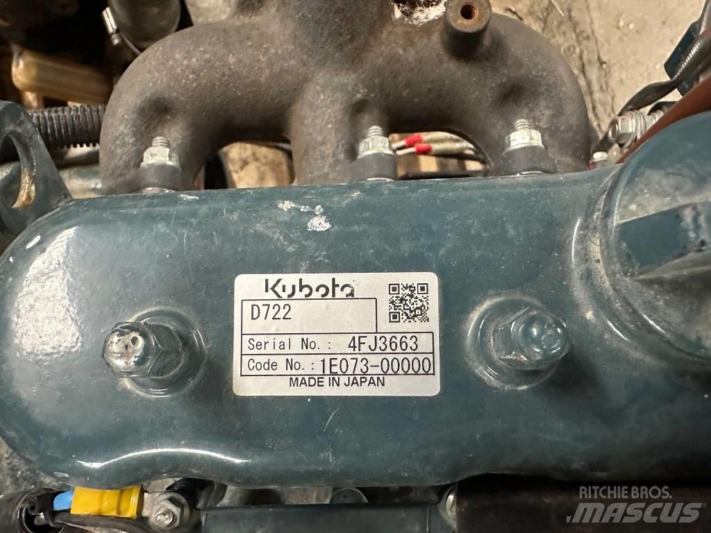 Kubota D 722 ENGINE Motori