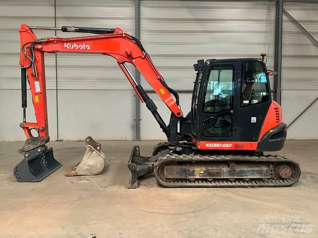 Kubota KX 080-4 A 2 Escavatori medi 7t - 12t