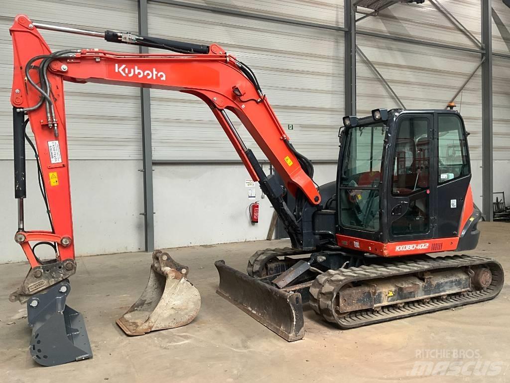 Kubota KX 080-4 A 2 Escavatori medi 7t - 12t