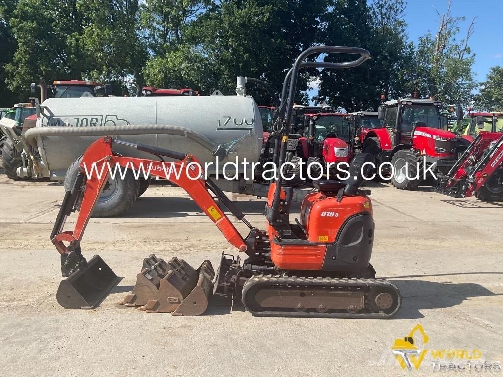 Kubota U 10-3 Miniescavatori