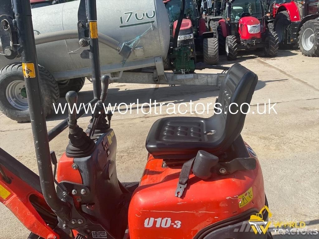 Kubota U 10-3 Miniescavatori