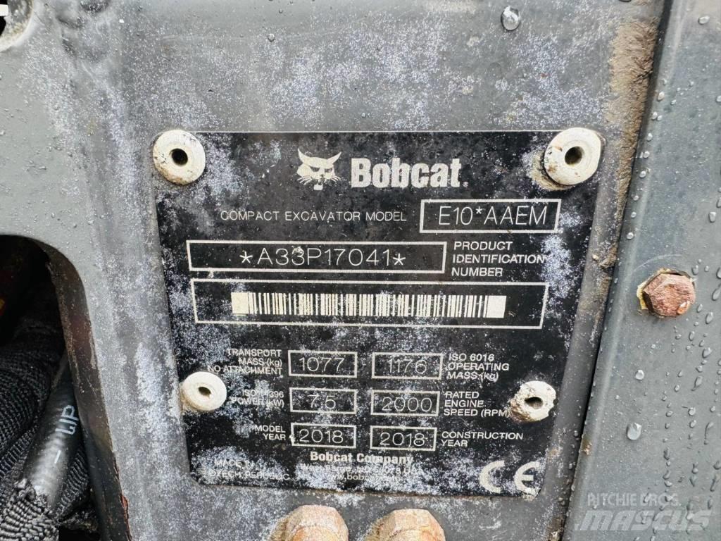 Bobcat E 10 Miniescavatori