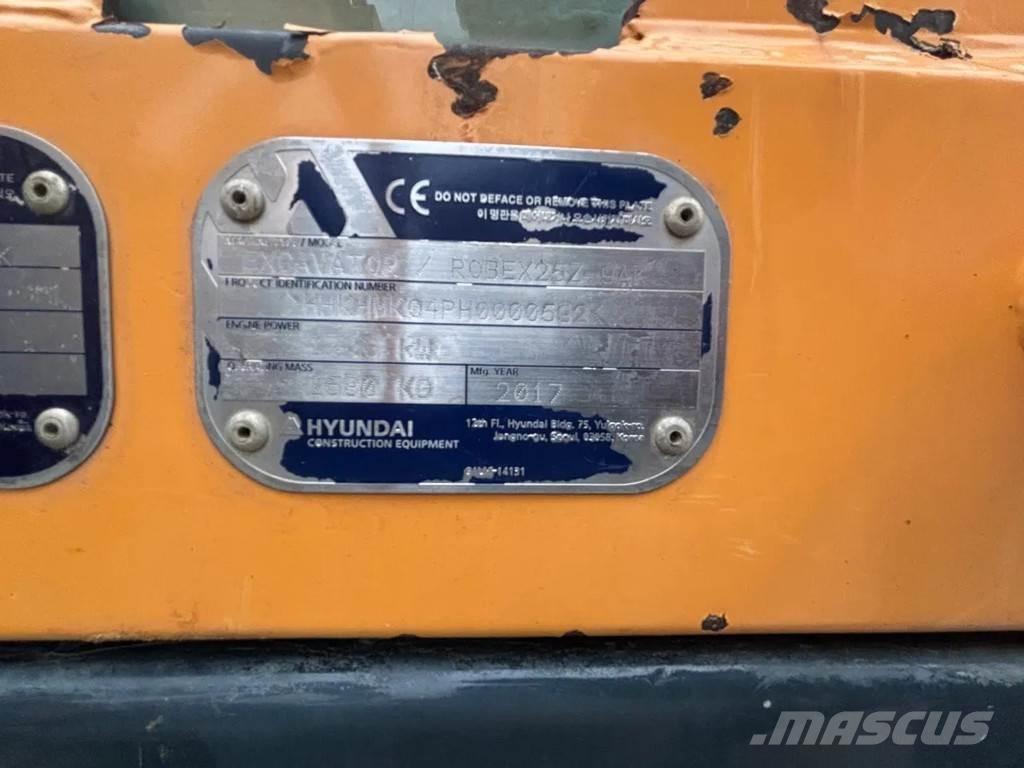 Hyundai R25Z Miniescavatori