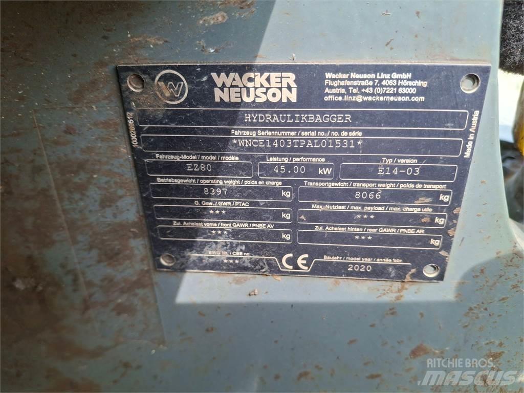 Wacker Neuson EZ80 Escavatori cingolati