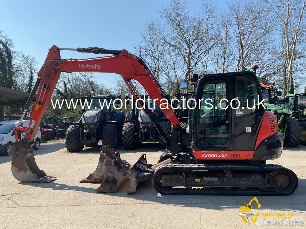 Kubota KX 080-4 Escavatori medi 7t - 12t