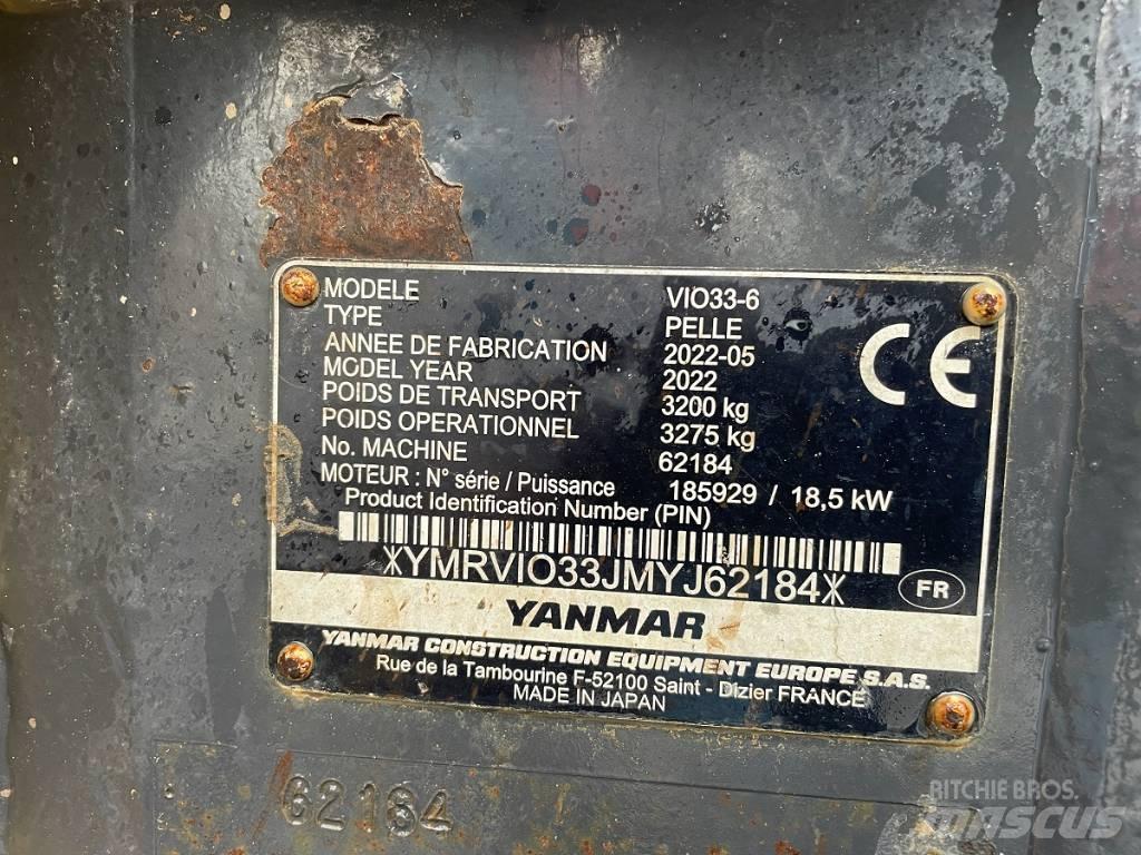Yanmar Vio 33 U Miniescavatori