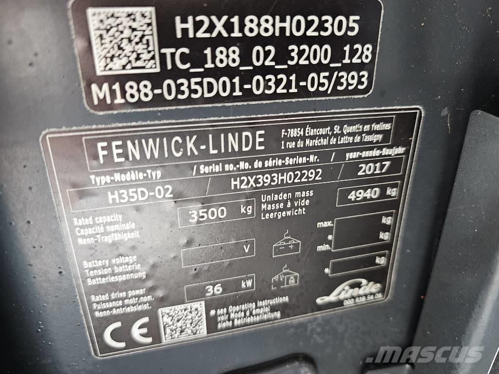 Linde H35D-02 Carrelli elevatori diesel