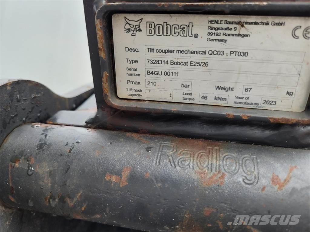 Bobcat E27 Miniescavatori