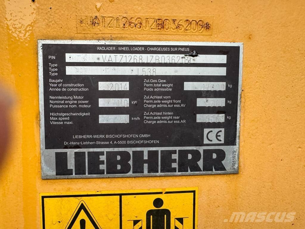 Liebherr L 538 Pale gommate