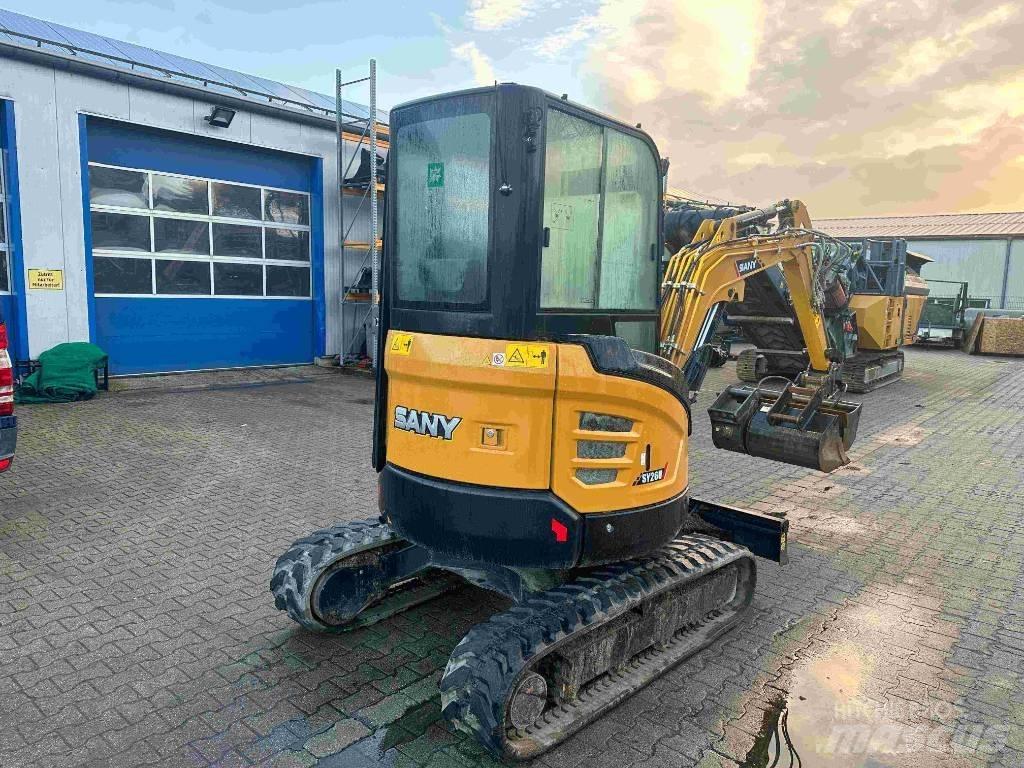 Sany SY 26 U Miniescavatori