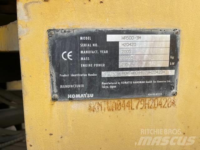 Komatsu WA 500-3H Pale gommate