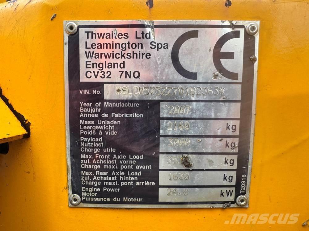 Thwaites 3T ST Mini dumper