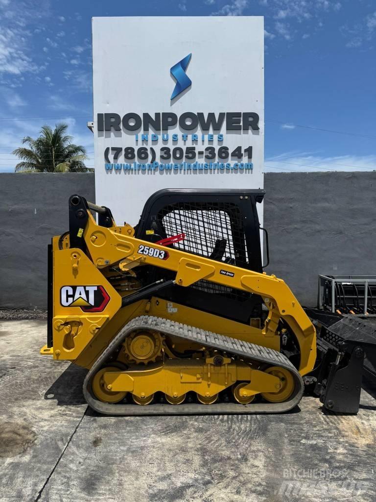 CAT 259D3 Mini Pale Gommate
