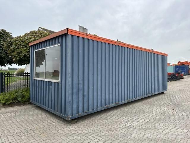  KANTOORUNIT BLAUW Baracche da cantiere